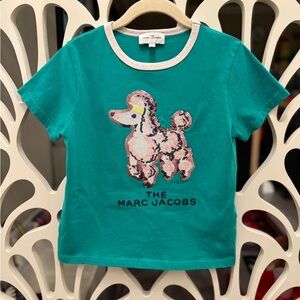 Marc Jacobs Teal Poodle Tee